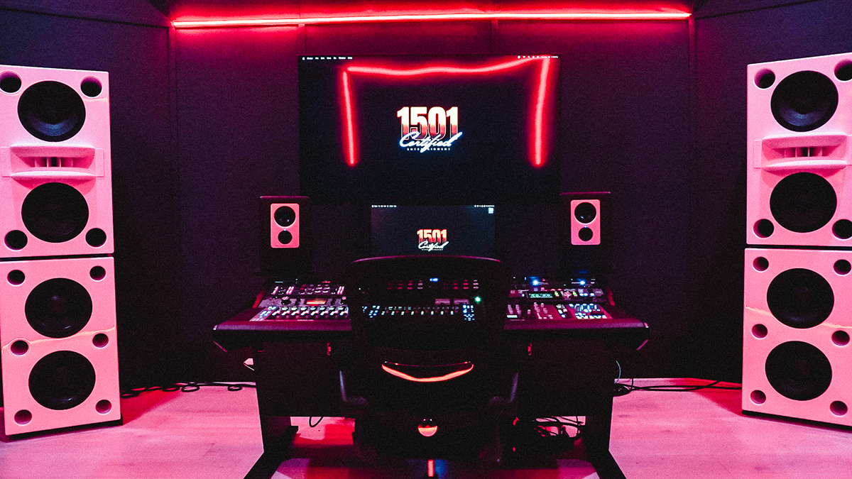 1501 certified recording studio