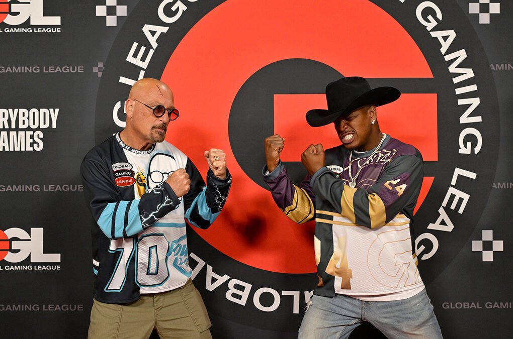 INGLEWOOD, CALIFORNIA - APRIL 09: (L-R) Howie Mandel and Ne-Yo attend Global Gaming League SZN ZRO Championship Match: Howie Mandel vs. NE-YO at WePlay Studios on April 09, 2026 in Inglewood, California. (Photo by John Sciulli/Getty Images for Global Gaming League)