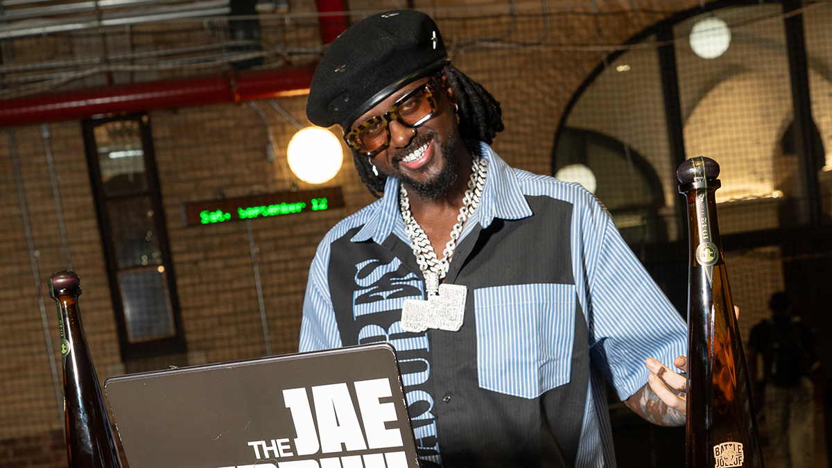 Jae Murphy of The Jae Murphy Show spins at Battle of Jollof | | September 12, 2026: Battle of Jollof Sponsored by Tequila Don Julio | Photo Credit: Angela Pham