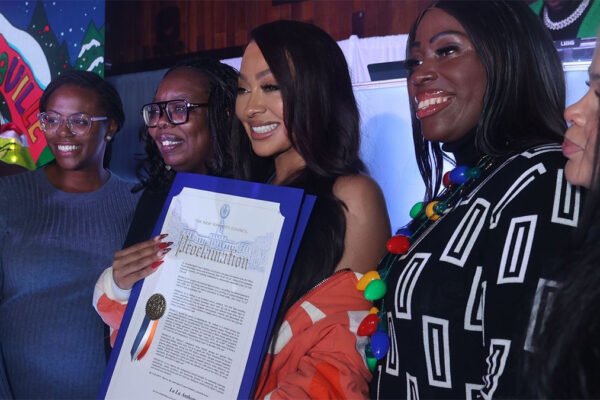 La La Anthony's 8th Annual Winter Wonderland at Gauchos Gym Bronx NY_