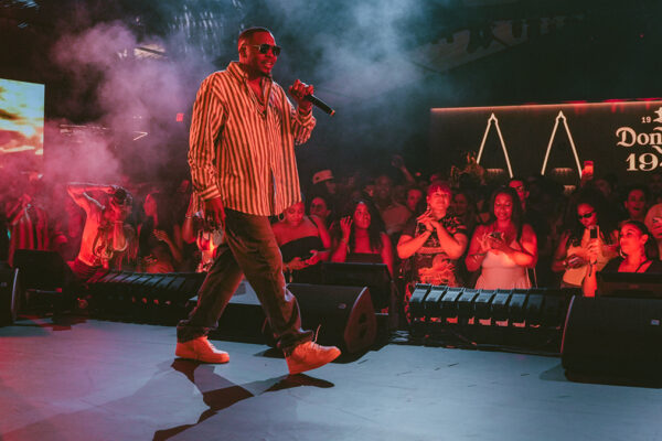 Nas performed at the Tequila Don Julio 1942 Port of Champions x Noble 33 after-party in New York City on Thursday, July 16.