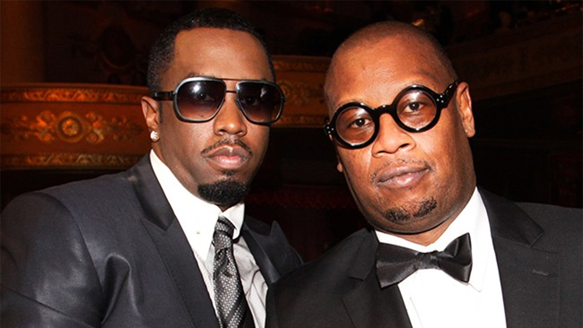 andre harrell with diddy