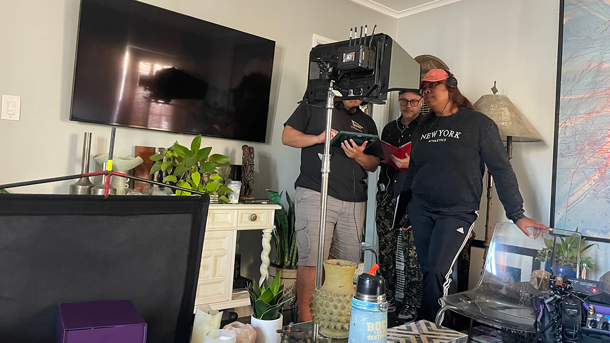 Beverly "BJ" Rouse On Set