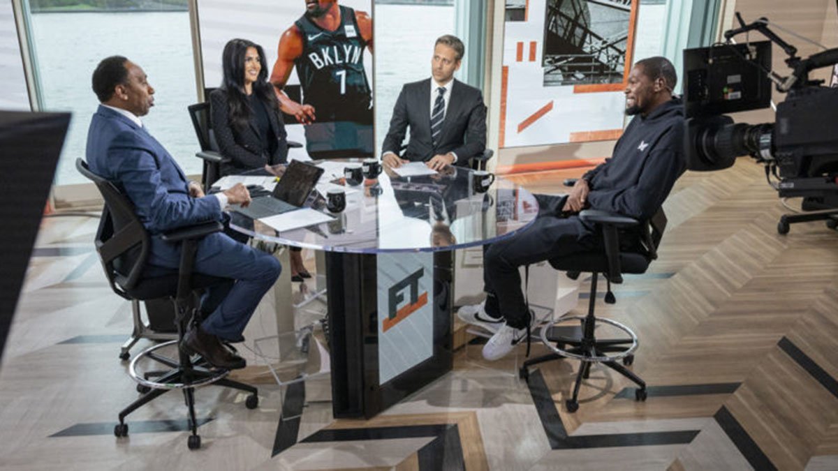 First Take: Kevin Durant Talks Warriors and more