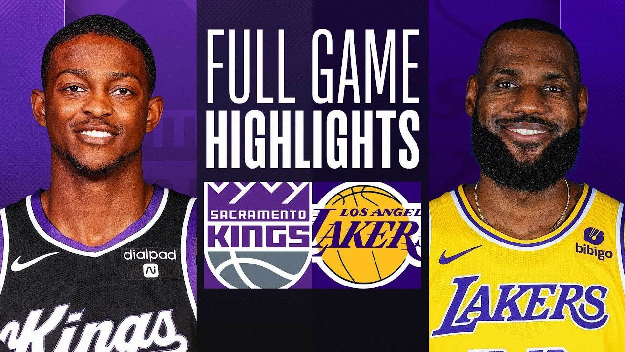 Kings At Lakers | Full Game Highlights