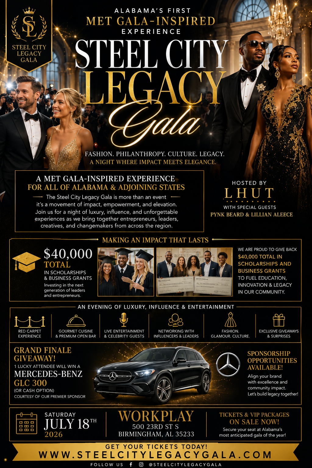 Steel City Legacy Gala Flyer