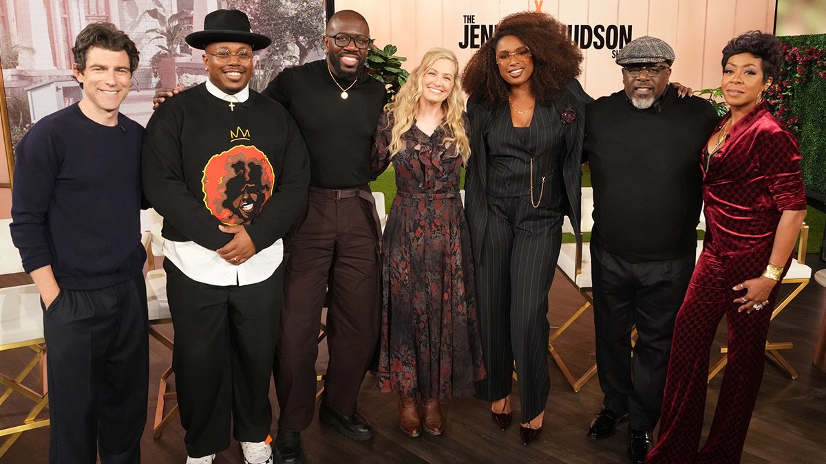 the cast of the neighborhood jennifer hudson show