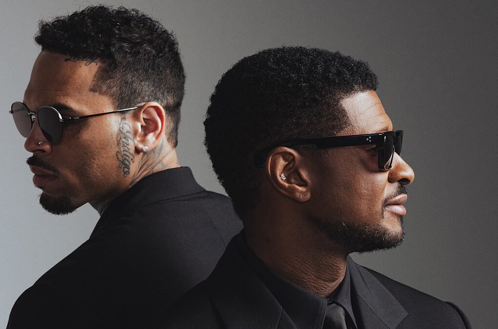 Usher & Chris Brown Tour Press Photo - Julian Buchan