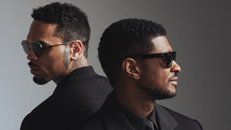 Usher & Chris Brown Tour Press Photo - Julian Buchan