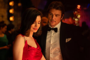 Anne Hathaway stars as Verity Crawford and Josh Hartnett as Jeremy Crawford in director Michael Showalter's VERITY, from Amazon MGM Studios. Photo credit: Alisha Wetherill © 2026 Amazon Content Services LLC. All Rights Reserved.